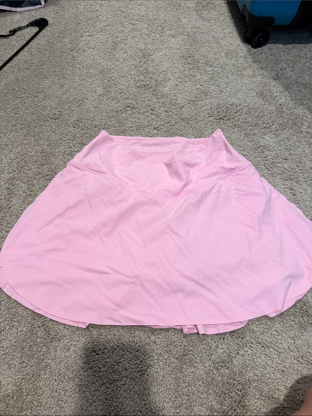 HALARA Light Pink Skater Skort with High Waist